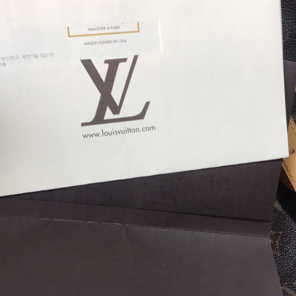 ๐ HUGE XL LOUIS VUITTON ZIPPER TOTE PALERMO GM W/RECEIPT - Picture 4 of 16